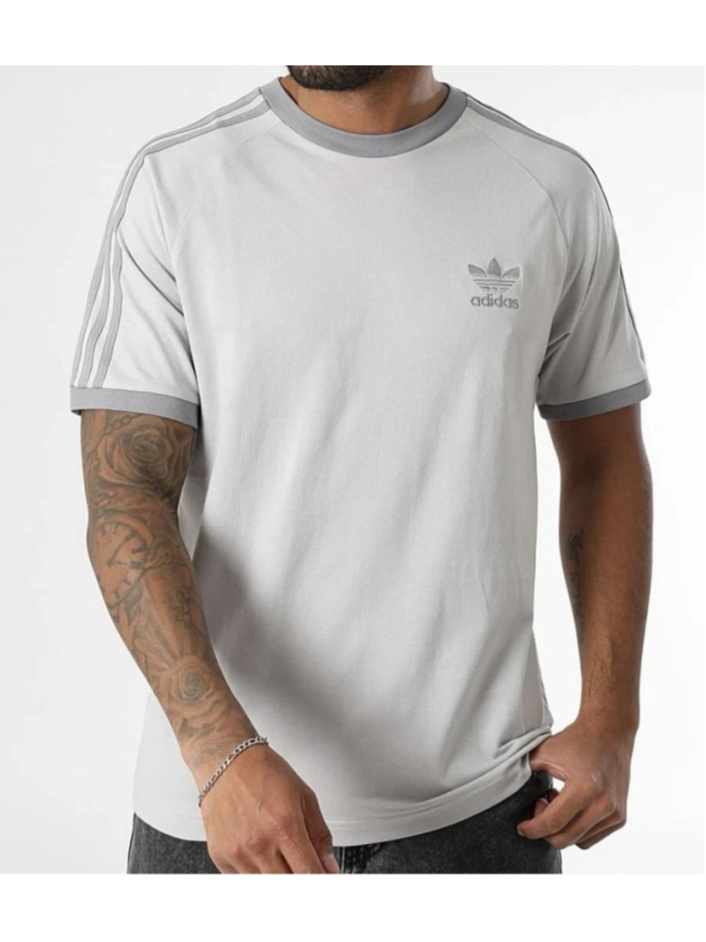 NEW MENS ADIDAS ORIGINALS 3-STRIPES CALIFORNIA TREFOIL SHIRT SIZE M JN7016